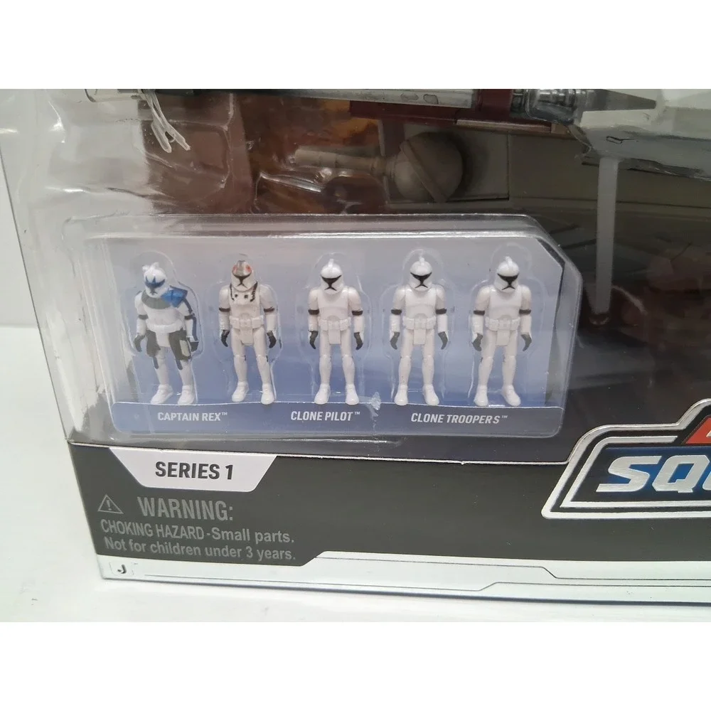 S01 #0130 Star Wars Micro Galaxy Squadron AT-TE Walker with Speeder